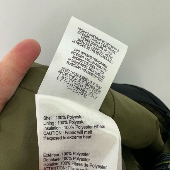 Obermeyer Teen Size Large Connor Insulated Ski Bib in Off Tropic Teal Green Blac - Picture 5 of 16